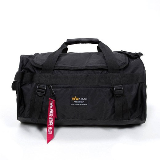 Torba Alpha Industries Crew Duffle Bag czarna Alpha Industries uniwersalny okazja bludshop.com