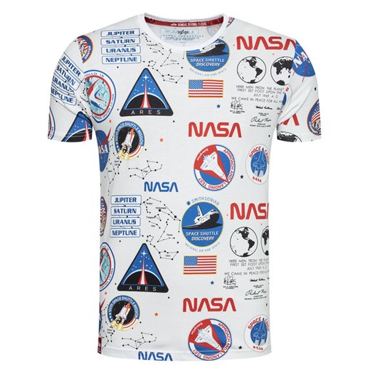 T-shirt męski Alpha Industries z krótkim rękawem