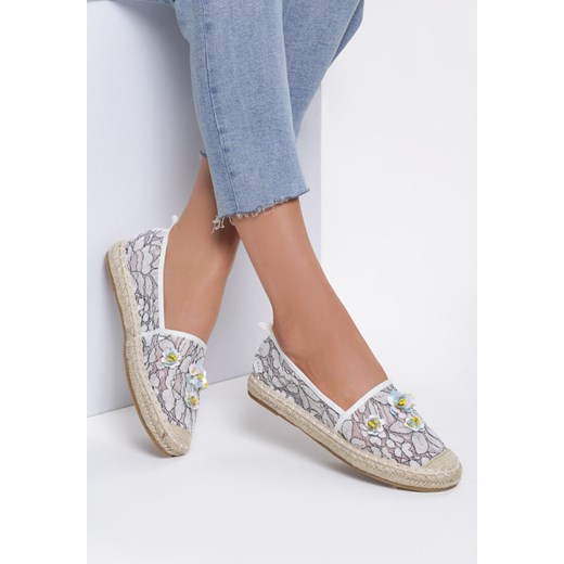 Białe Espadryle Openwork Meadow Multu 38 okazja Multu.pl 