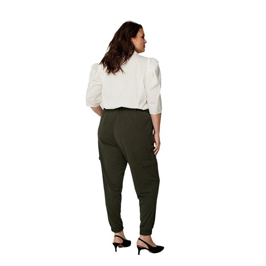 ZIZZI BIAŁA KLASYCZNA KOSZULA BUFFKI 034A Zizzi 48 MY SIZE