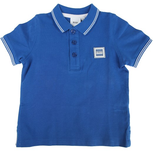 Hugo Boss Niemowlęca Koszulka Polo dla Chłopców, niebieski, Bawełna, 2021, 12 M 18M 2Y 3Y Hugo Boss 18M RAFFAELLO NETWORK