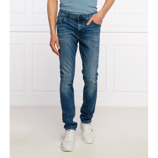 Niebieskie jeansy męskie Karl Lagerfeld 