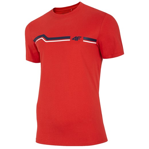 Koszulka T-shirt 4F TSM024 - czerwony (H4L20-TSM024-62S) M Military.pl wyprzedaż