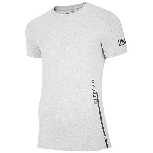 Koszulka T-shirt 4F TSM015 - chłodny jasny szary melanż (H4L20-TSM015-27M) 3XL Military.pl okazja
