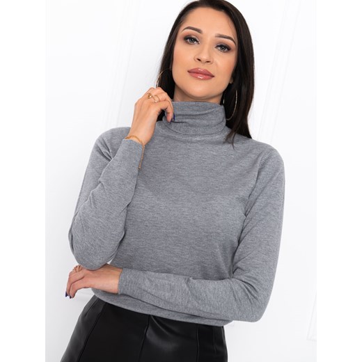 Sweter damski Edoti.com z golfem