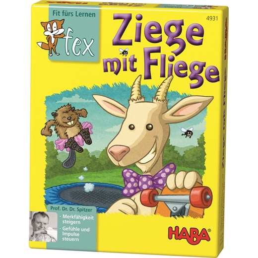 HABA Gra Fex - Koza i mucha (HB4931) babyhop-pl zolty gra