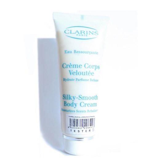 Clarins Eau Ressourcante Silky-Smooth Body Cream Krem do Ciała 100 ml Tester Clarins Twoja Perfumeria