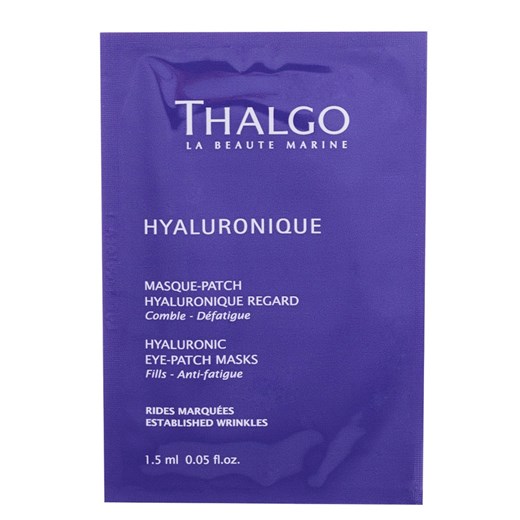 Thalgo Hyaluronic Eye Patch Masks Płatki z Kwasem Hialuronowym na Okolice Oczu 8 x 2szt 12 ml Thalgo Twoja Perfumeria