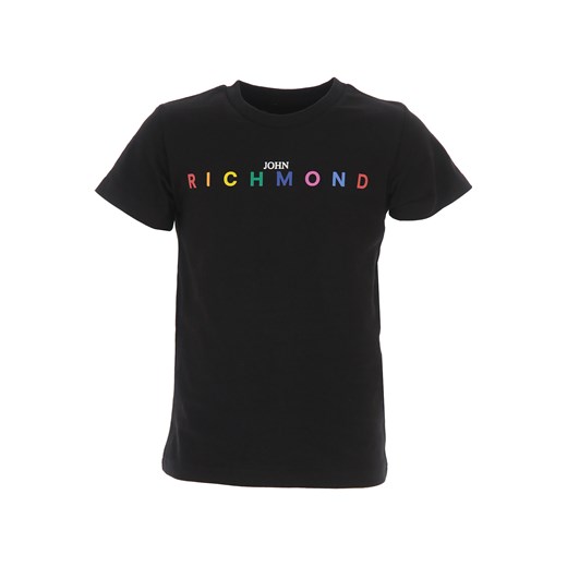 Richmond Koszulka Dziecięca dla Dziewczynek, czarny, Bawełna, 2021, 10Y 12Y 14Y 4Y 6Y 8Y Richmond 10Y RAFFAELLO NETWORK
