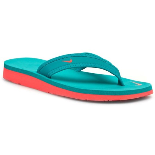 Japonki NIKE - WMNS Celso Girl Thong 314870 303 Turbo Green/Laser Crimson - Zielony eobuwie-pl niebieski cholewki