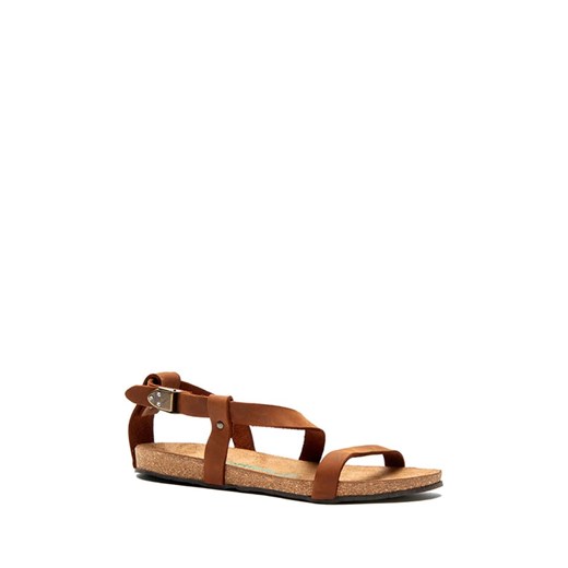 Sandały damskie Comfortfusse casual płaskie