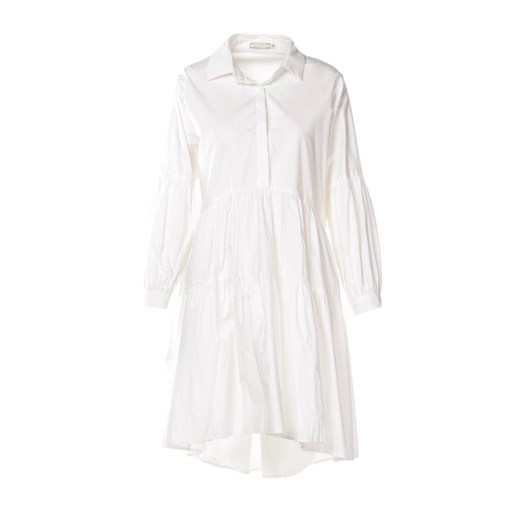 Biała Sukienka Sylcyne L/XL wyprzedaż Born2be Odzież