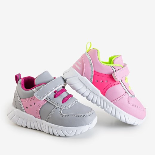 Różowe dziecięce sportowe buty Sebille - Obuwie Royalfashion.pl 22 royalfashion.pl