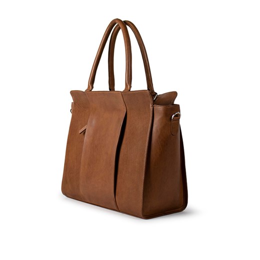 Shopper bag Re:designed duża skórzana na ramię 