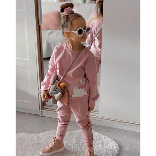 Dres dziecięcy dla dziewczynki, blady róż, lama, jednorożec, unicorn 86 Fluffy 110 Fluffy
