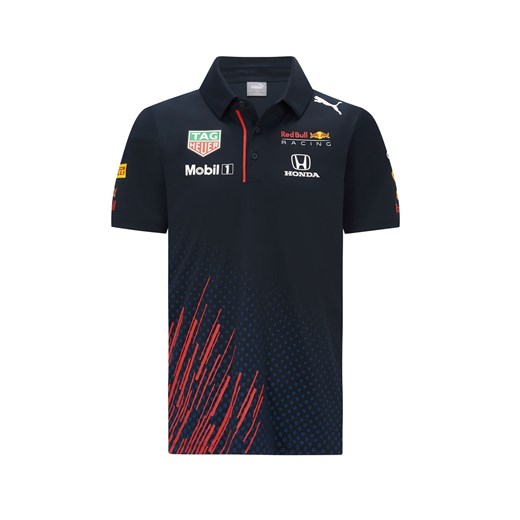 T-shirt chłopięce Red Bull Racing F1 Team z krótkimi rękawami 