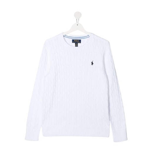 Jersey Sweater with Logo Polo Ralph Lauren 14y showroom.pl