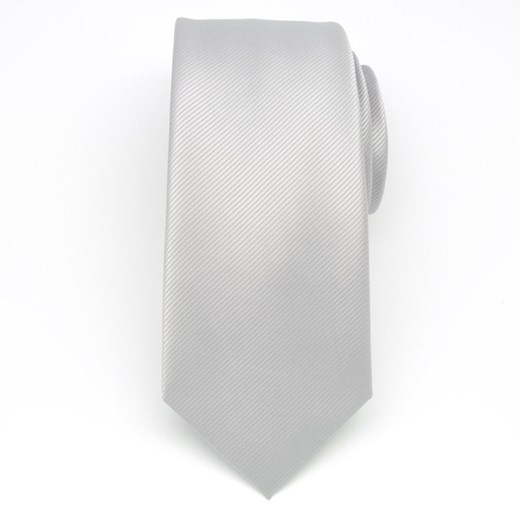 Krawat microfibra (wzór 879) willsoor-sklep-internetowy bialy abstrakcyjne wzory