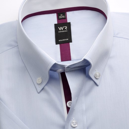 Koszula London (wzrost 176-182) willsoor-sklep-internetowy fioletowy koszule