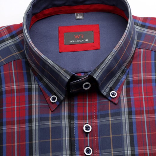 Koszula WR Classic (wzrost 164-170) willsoor-sklep-internetowy fioletowy elegancki