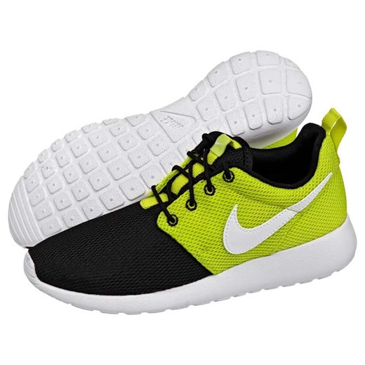 Buty Nike Roshe Run (GS) (NI499-f) butsklep-pl bialy kolorowe