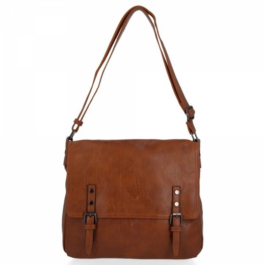 Listonoszka Bee Bag na ramię bez dodatków duża 