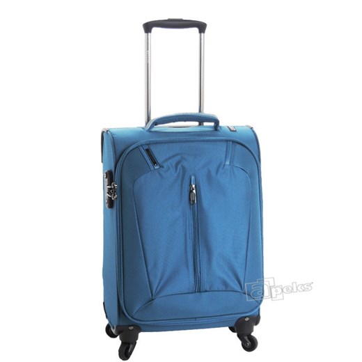 Siena Light mała walizka kabinowa TSA 30L - niebieski apeks-pl niebieski mały