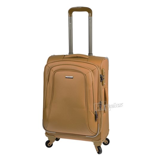 Toscana walizka kabinowa - złoty apeks-pl brazowy kolekcja