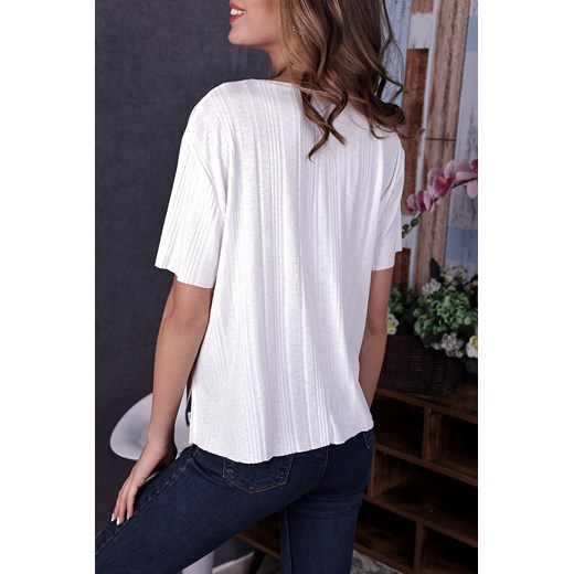 T-shirt damski DEROMA WHITE XS okazyjna cena Ivet Shop