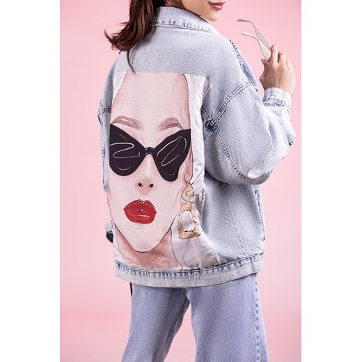 Kurtka damska IVET niebieska 