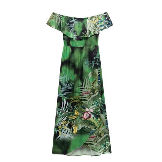 desigual - Desigual Sukienka Kobieta - TUCSON - Zielony Desigual S Italian Collection
