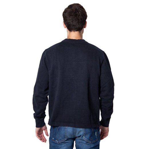 Calvin Klein Jeans Bluza Mężczyzna - WH7-Instit_Front_Stripe_CN_9 - Czarny S Italian Collection