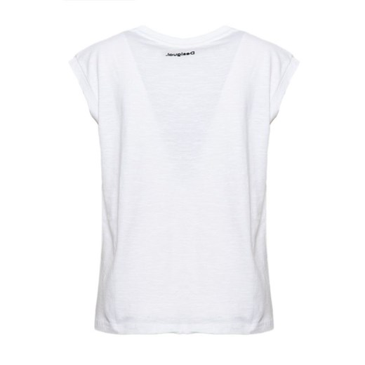 Desigual T-shirt Kobieta - WH7-TS_YES_8 - Biały Desigual XL Italian Collection
