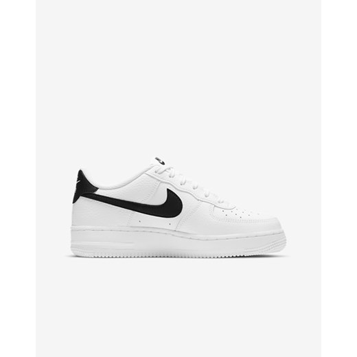 Buty sportowe damskie Nike air force sznurowane płaskie 