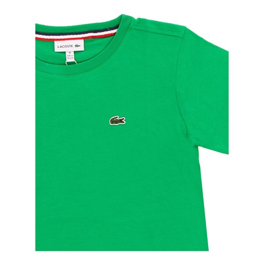 T-shirt chłopięce Lacoste zielony 
