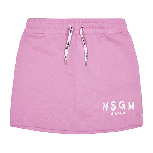Spódnica dziewczęca MSGM jeansowa z napisami 