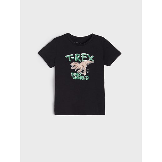 T-shirt chłopięce Sinsay bawełniany