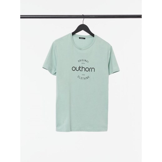 Outhorn t-shirt męski bawełniany z krótkimi rękawami 