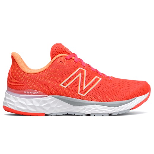Buty sportowe damskie New Balance w stylu casual na płaskiej podeszwie na wiosnę