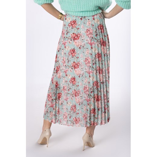 plisowana spódnica maxi Moda Dla Ciebie Uniwersalny Moda Dla Ciebie