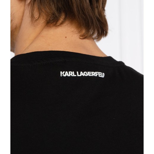 T-shirt męski Karl Lagerfeld z krótkim rękawem na wiosnę 
