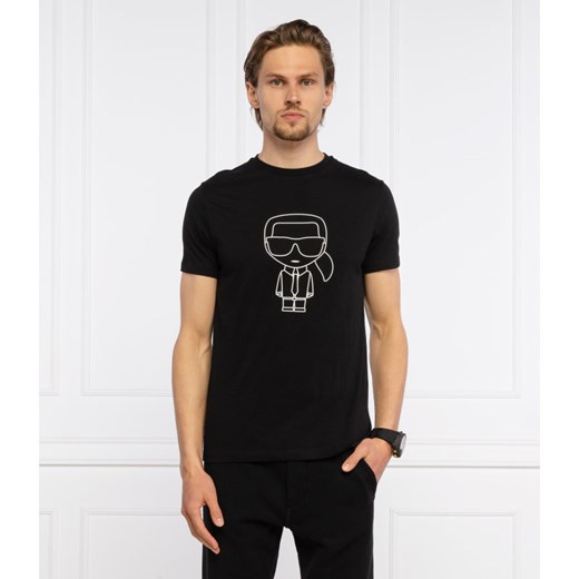 T-shirt męski Karl Lagerfeld z krótkim rękawem 