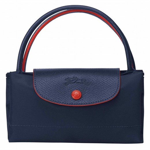 Shopper bag Longchamp bez dodatków matowa duża na ramię 