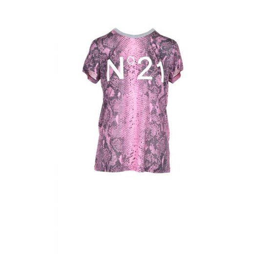 n21 - N21 T-shirt Kobieta - WH7_GLX-66788145_Rosa - Różowy N21 40 Italian Collection