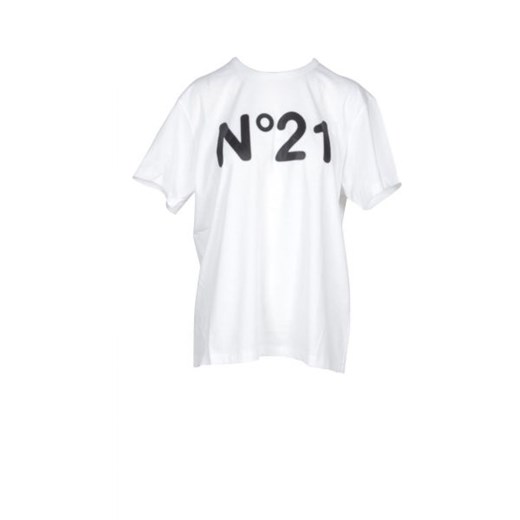 n21 - N21 T-shirt Kobieta - WH7_GLX-698568_Bianco - Biały N21 38 Italian Collection