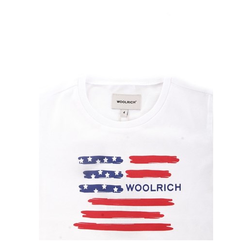 T-shirt chłopięce Woolrich bawełniany