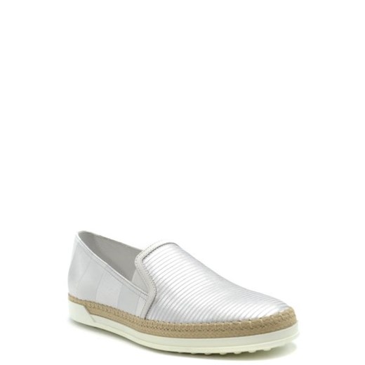 Tod`s Kobieta Moccassin - WH6-BC38460-EPT9794-argento - Srebrny Tod`s 36.5 Italian Collection