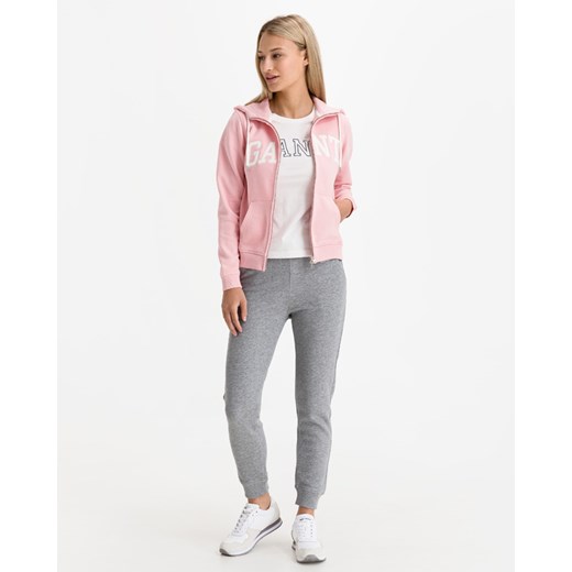 Gant Arch Logo Bluza Różowy Gant XS promocja BIBLOO