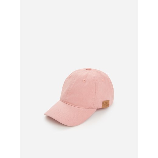 Reserved - Różowa czapka z otworem na kucyk - Pomarańczowy Reserved S/M okazja Reserved