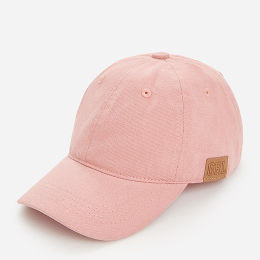 Reserved - Różowa czapka z otworem na kucyk - Pomarańczowy Reserved S/M Reserved okazyjna cena